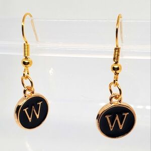 ‼️B2G1 W, Initial Earrings, New